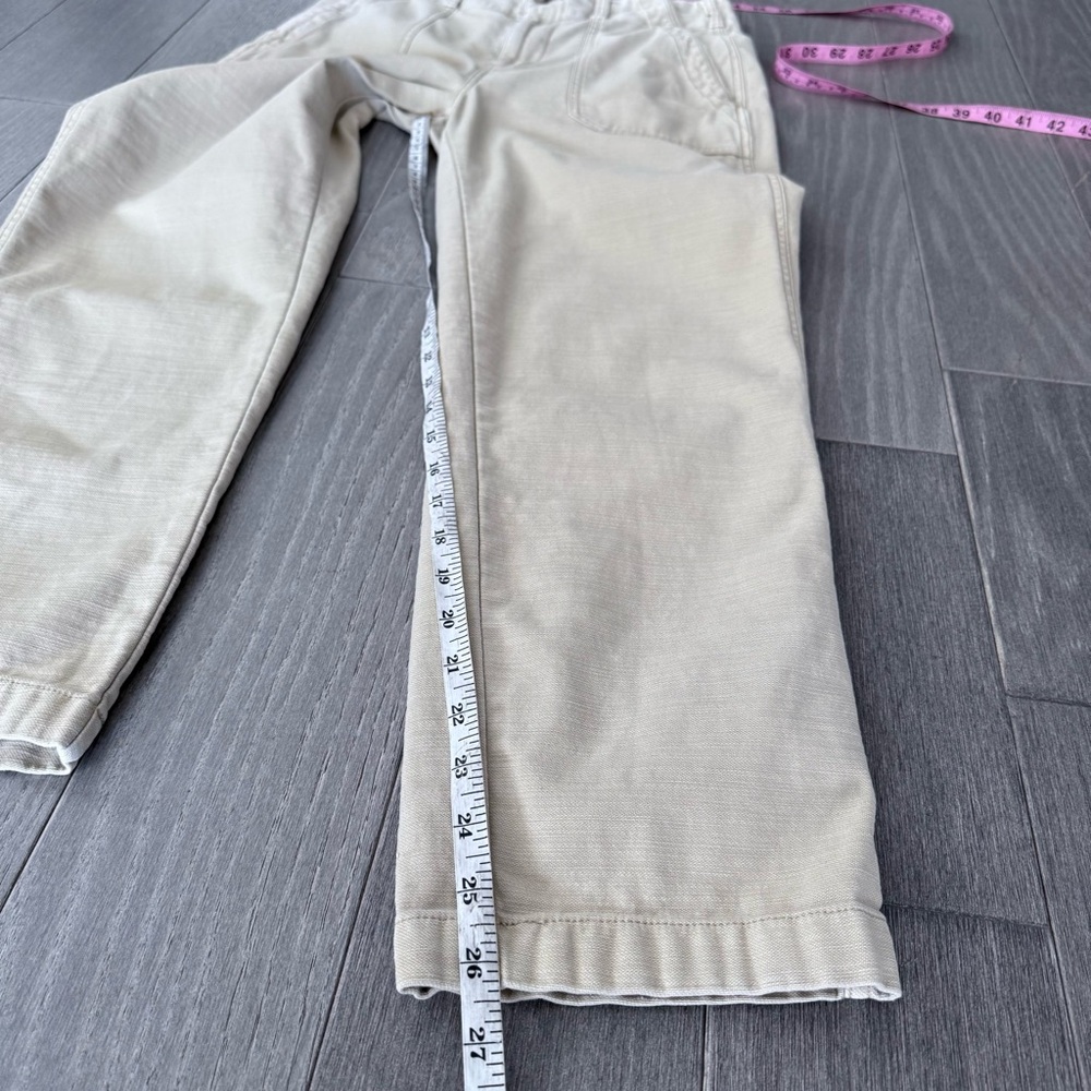 FAHERTY Stretch Surplus Pants In Safari Size 27 Beige Casual Cargo Utility Pants - Picture 16 of 16